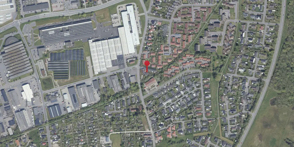 Historisk kort over Sundsmark Station Historisk kort over Sundsmark Station