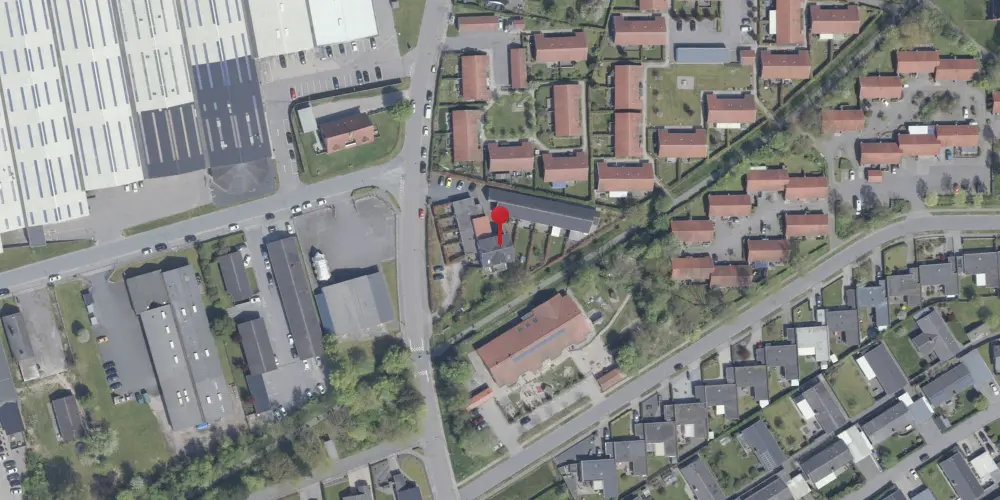Historisk kort over Sundsmark Station Historisk kort over Sundsmark Station