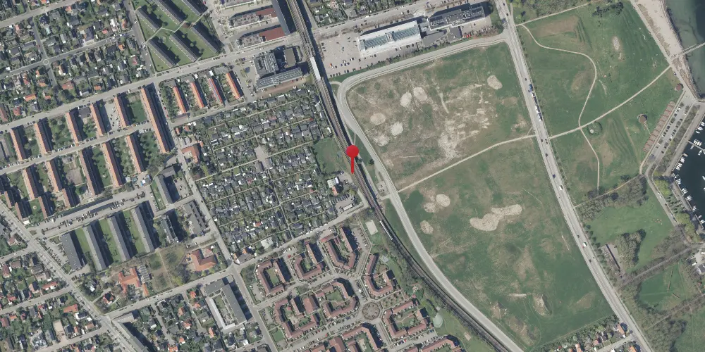 Historisk kort over Syrevej Station