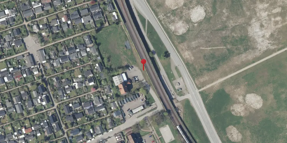 Historisk kort over Syrevej Station