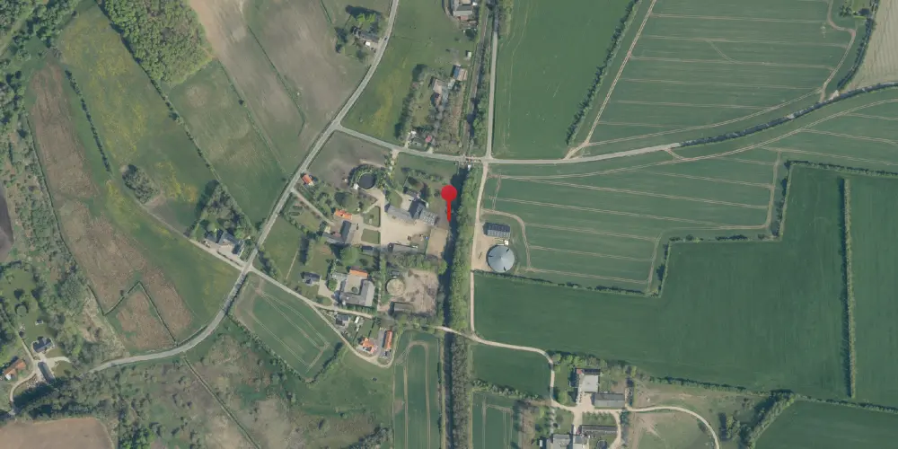 Historisk kort over Søby Trinbræt
