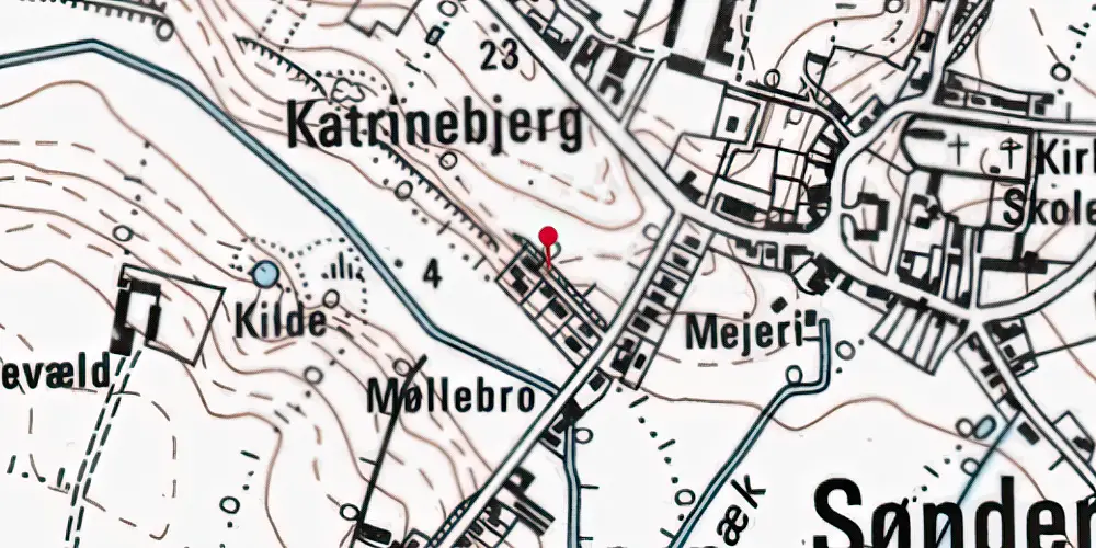 Historisk kort over Varmark Station Historisk kort over Varmark Station