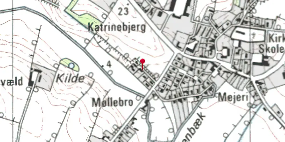 Historisk kort over Varmark Station Historisk kort over Varmark Station