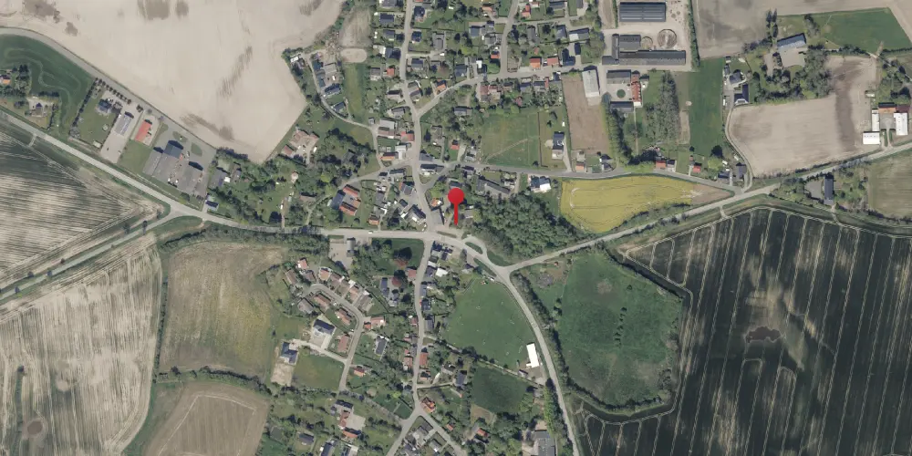 Historisk kort over Varnæs Stationskro Historisk kort over Varnæs Stationskro