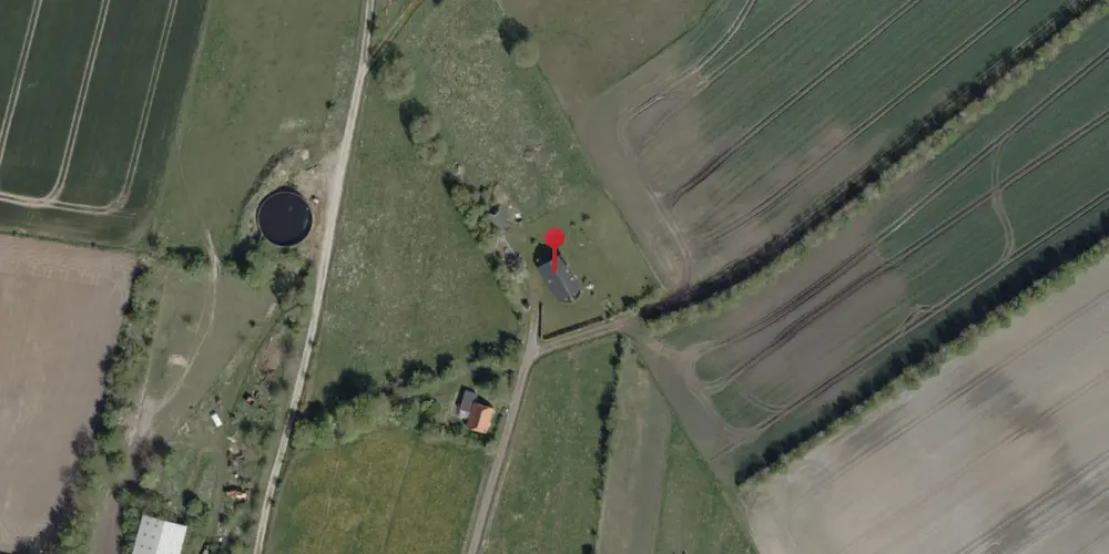 Historisk kort over Vester Højrup Station
