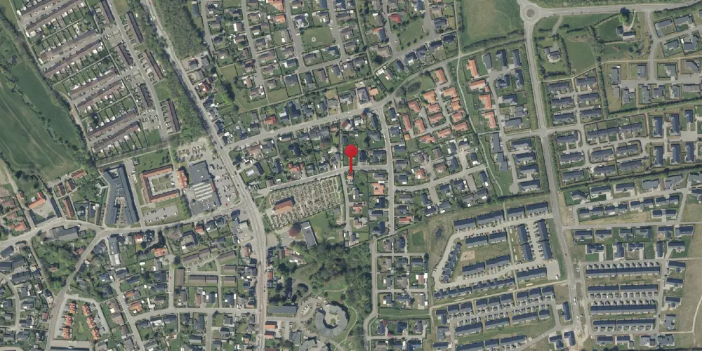 Historisk kort over Vonsild Station Historisk kort over Vonsild Station