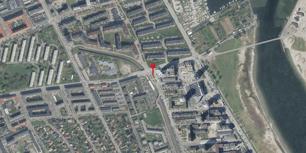 Historisk kort over Øresundsvej Station