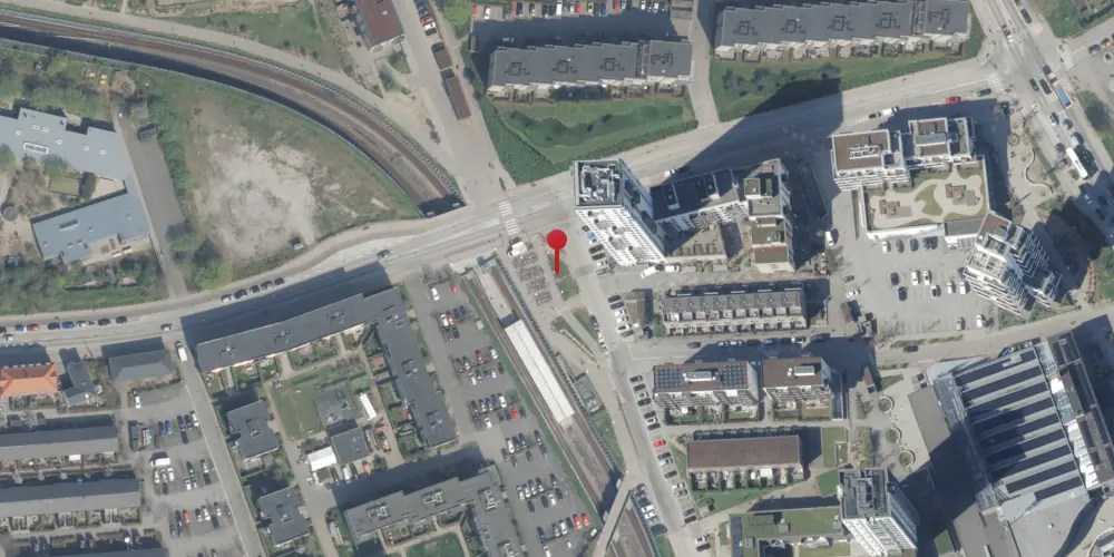 Historisk kort over Øresundsvej Station