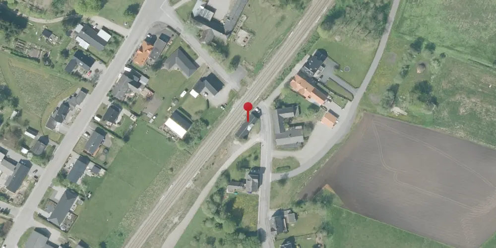 Historisk kort over Ellidshøj Station