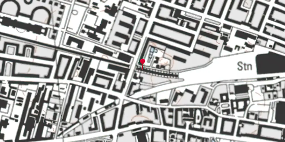 Historisk kort over Solbjerg Station Historisk kort over Solbjerg Station