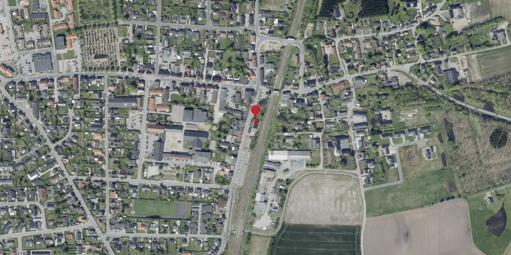 Historisk kort over Løsning Trinbræt