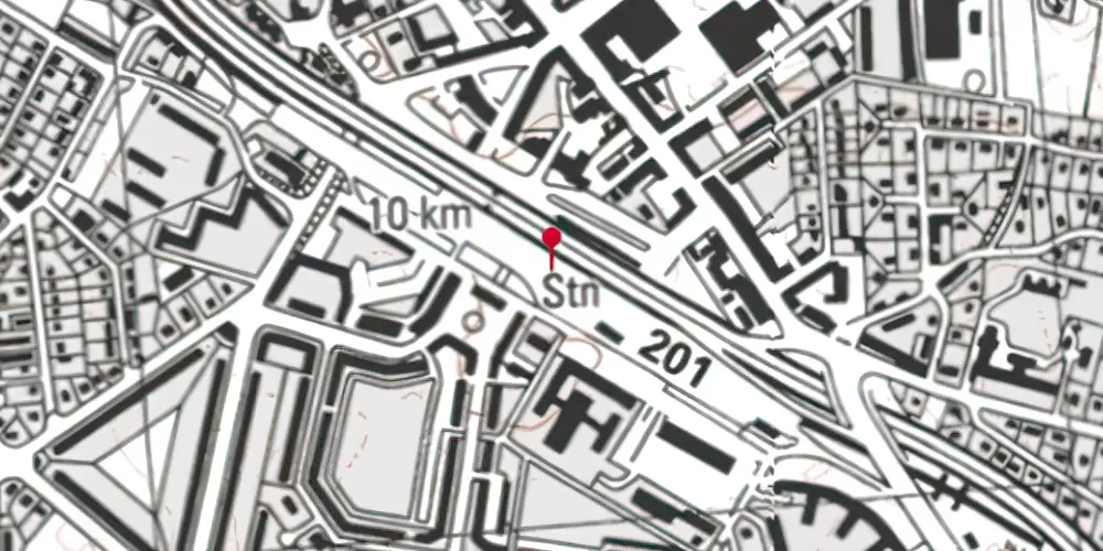 Historisk kort over Lyngby Station Historisk kort over Lyngby Station