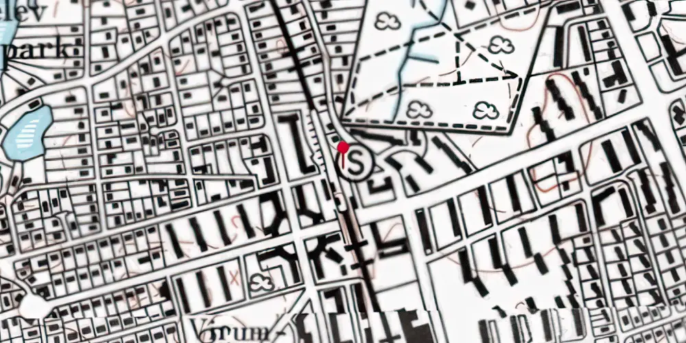 Historisk kort over Virum S-togsstation Historisk kort over Virum S-togsstation