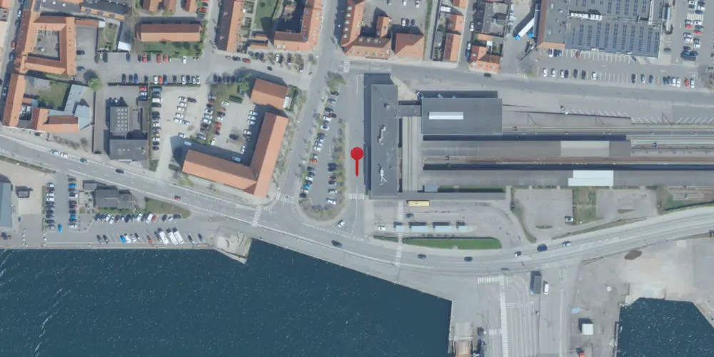 Historisk kort over Kalundborg Station [1874-1960]