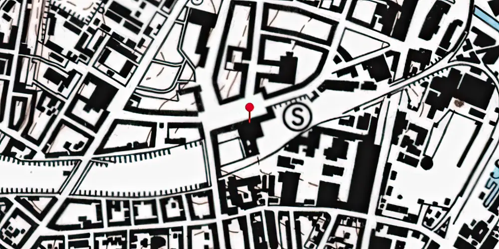 Historisk kort over Aarhus Banegård [1884-1929]