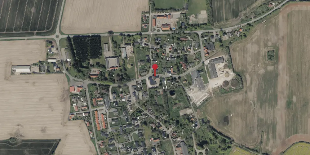 Historisk kort over Sønder Vilstrup Station Historisk kort over Sønder Vilstrup Station