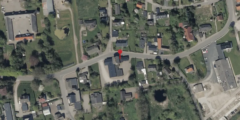 Historisk kort over Sønder Vilstrup Station Historisk kort over Sønder Vilstrup Station