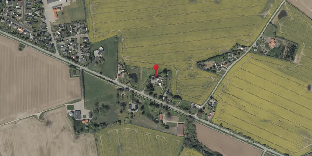 Historisk kort over Kelstrup Bad Station