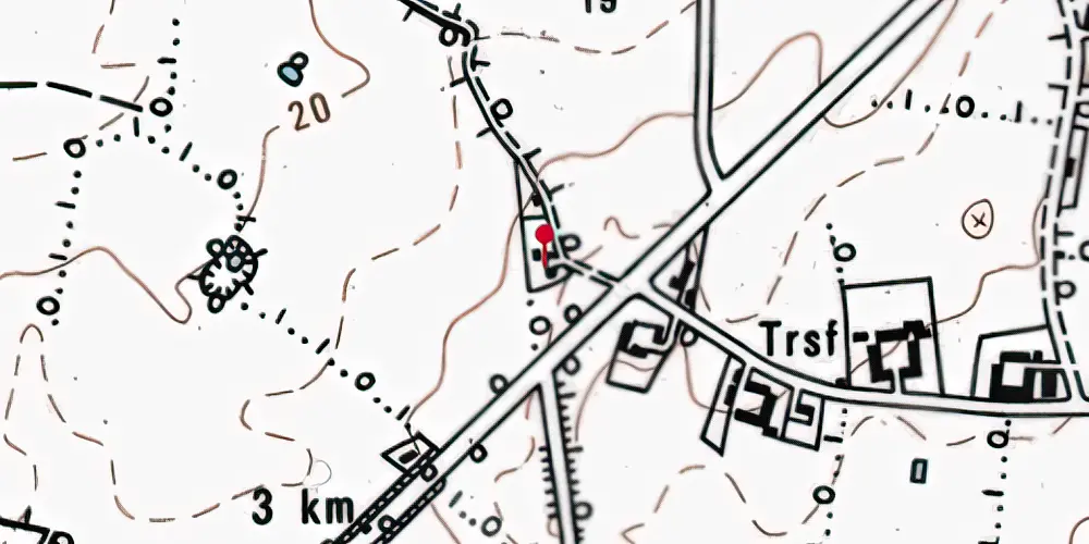 Historisk kort over Hyrup Station Historisk kort over Hyrup Station
