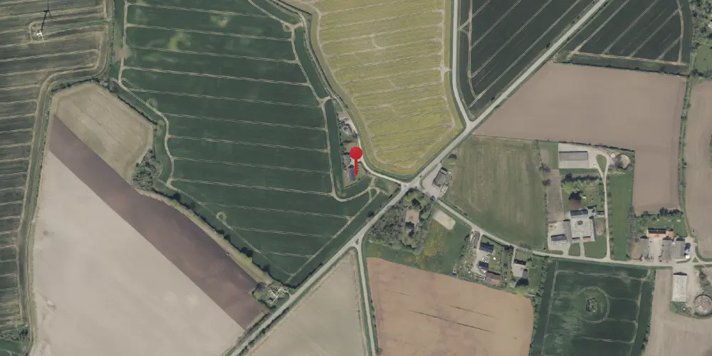 Historisk kort over Hyrup Station Historisk kort over Hyrup Station