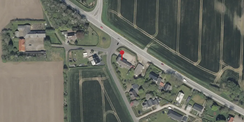 Historisk kort over Sønder Bramdrup Station Historisk kort over Sønder Bramdrup Station