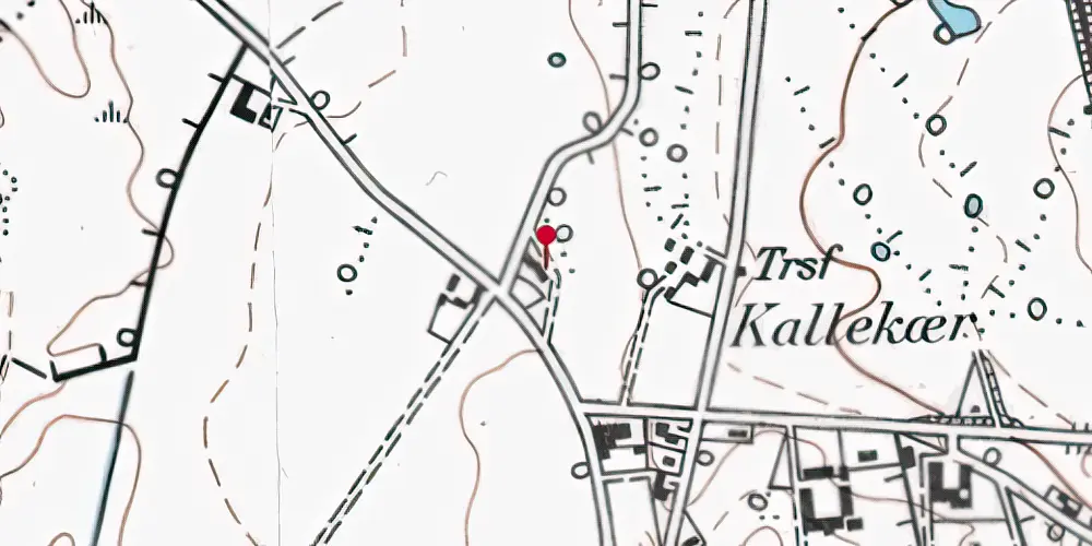 Historisk kort over Lerte Station Historisk kort over Lerte Station