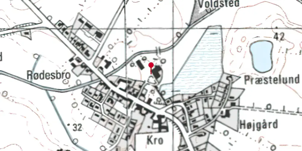 Historisk kort over Mølby (Tovskov) Station Historisk kort over Mølby (Tovskov) Station