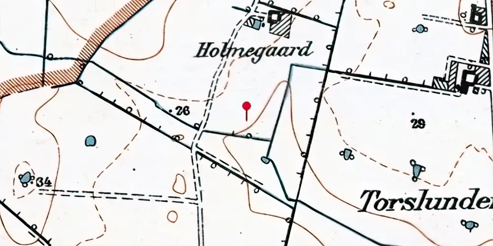 Historisk kort over Høje Taastrup Kombiterminal Historisk kort over Høje Taastrup Kombiterminal