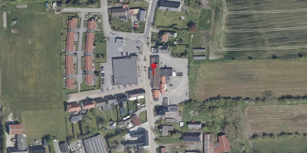 Historisk kort over Skovby (Als) Stationskro Historisk kort over Skovby (Als) Stationskro