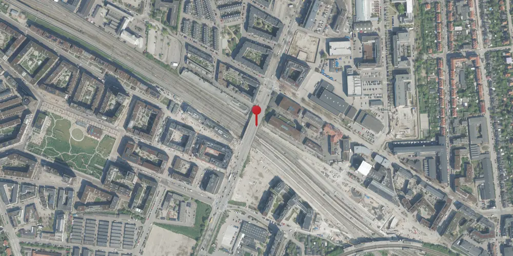 Historisk kort over Vigerslev (Syd Øst) Teknisk Station Historisk kort over Vigerslev (Syd Øst) Teknisk Station