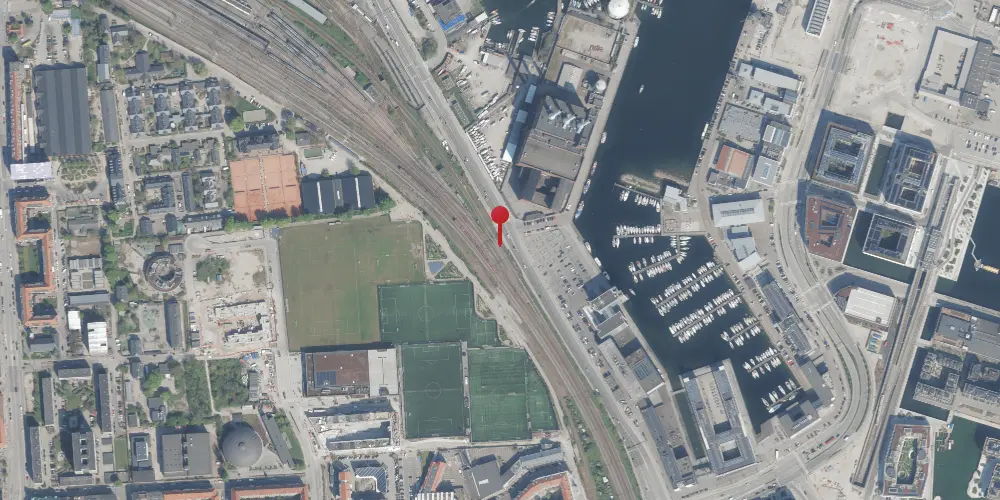Historisk kort over Helgoland Teknisk Station Historisk kort over Helgoland Teknisk Station