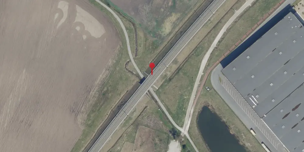 Historisk kort over Kildebrønde Transversalstation Historisk kort over Kildebrønde Transversalstation