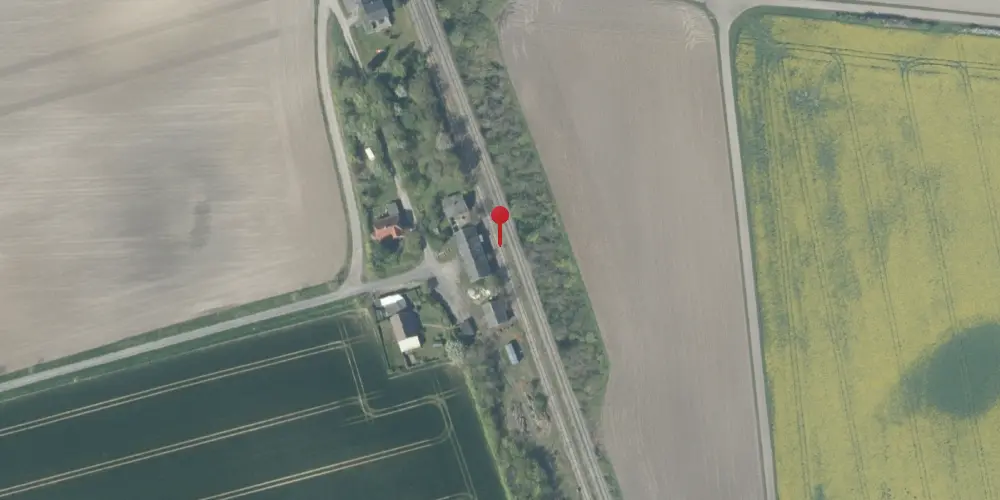 Historisk kort over Fiskebæk Teknisk Station Historisk kort over Fiskebæk Teknisk Station
