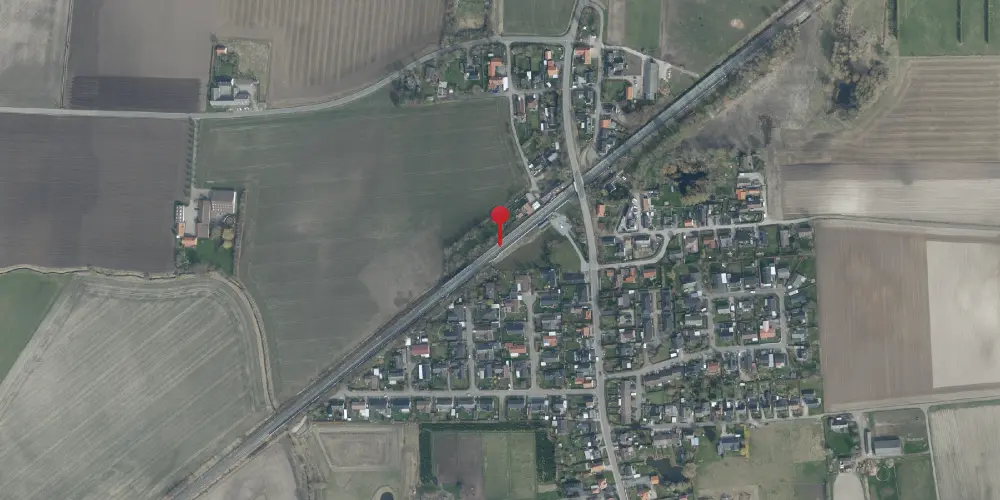 Historisk kort over Forlev Teknisk Station Historisk kort over Forlev Teknisk Station
