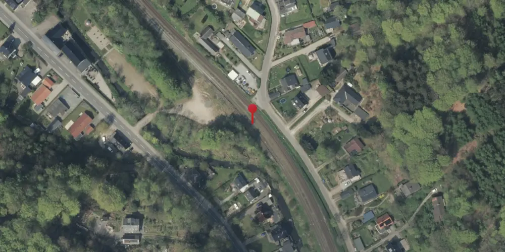 Historisk kort over Grejsdal Teknisk Station Historisk kort over Grejsdal Teknisk Station
