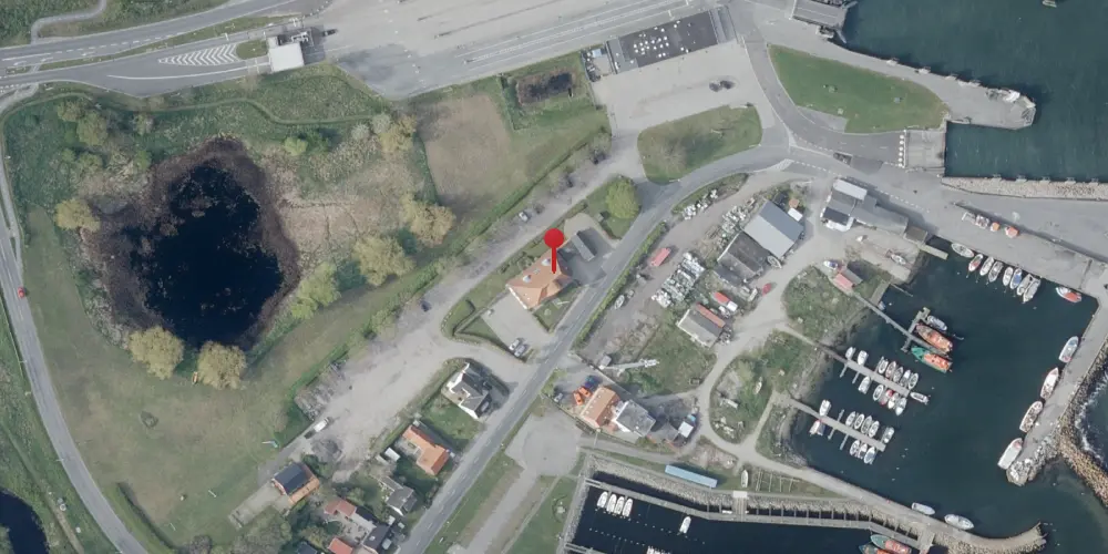 Historisk kort over Spodsbjerg Station