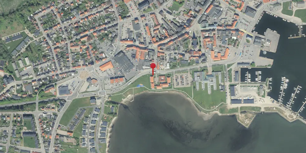 Historisk kort over Nykøbing Mors Station Historisk kort over Nykøbing Mors Station