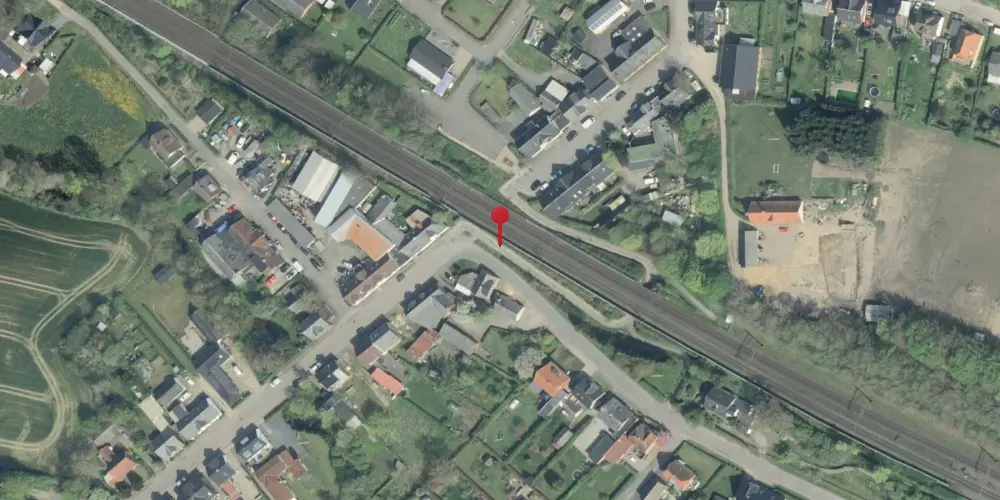 Historisk kort over Breed Holdeplads [1865-1908]