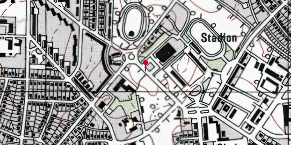 Historisk kort over Idrætsparken Letbanestation Historisk kort over Idrætsparken Letbanestation