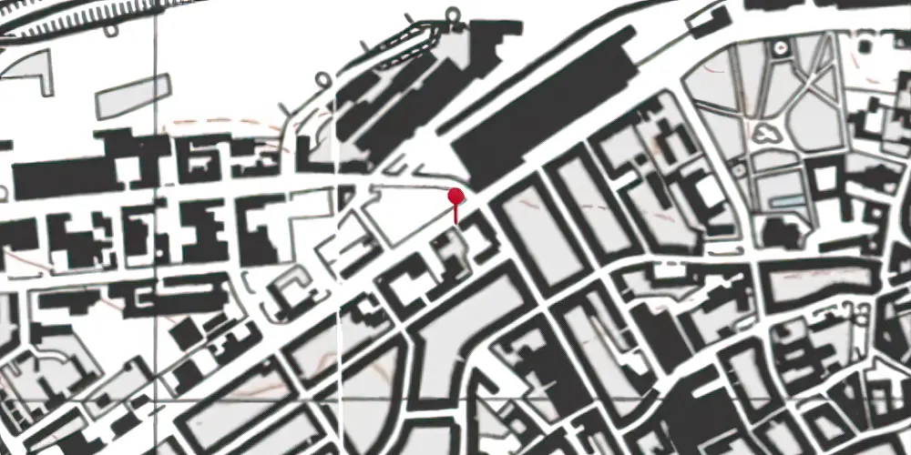 Historisk kort over Kongensgade Letbanestation Historisk kort over Kongensgade Letbanestation