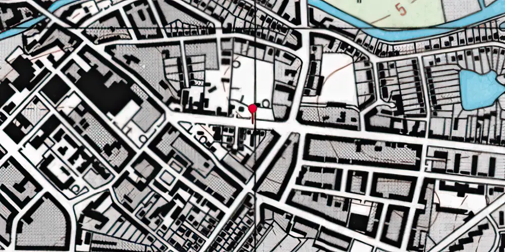 Historisk kort over Palnatokesvej Letbanestation Historisk kort over Palnatokesvej Letbanestation
