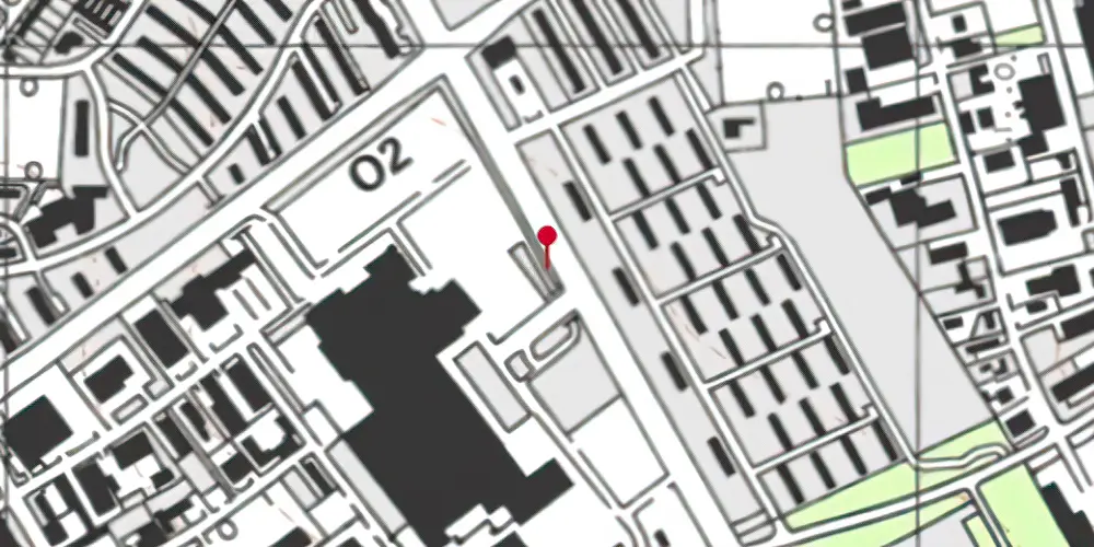 Historisk kort over Rosengårdcentret Letbanestation Historisk kort over Rosengårdcentret Letbanestation