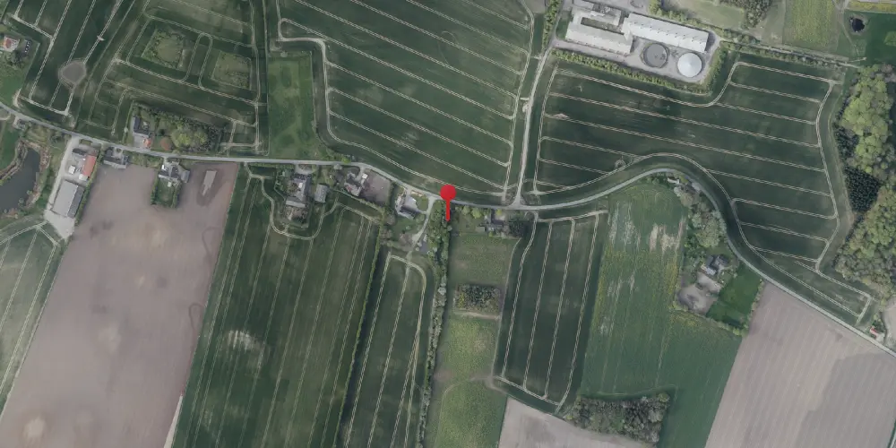 Historisk kort over Snaremose Trinbræt