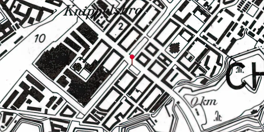 Historisk kort over Christianshavn Metrostation Historisk kort over Christianshavn Metrostation