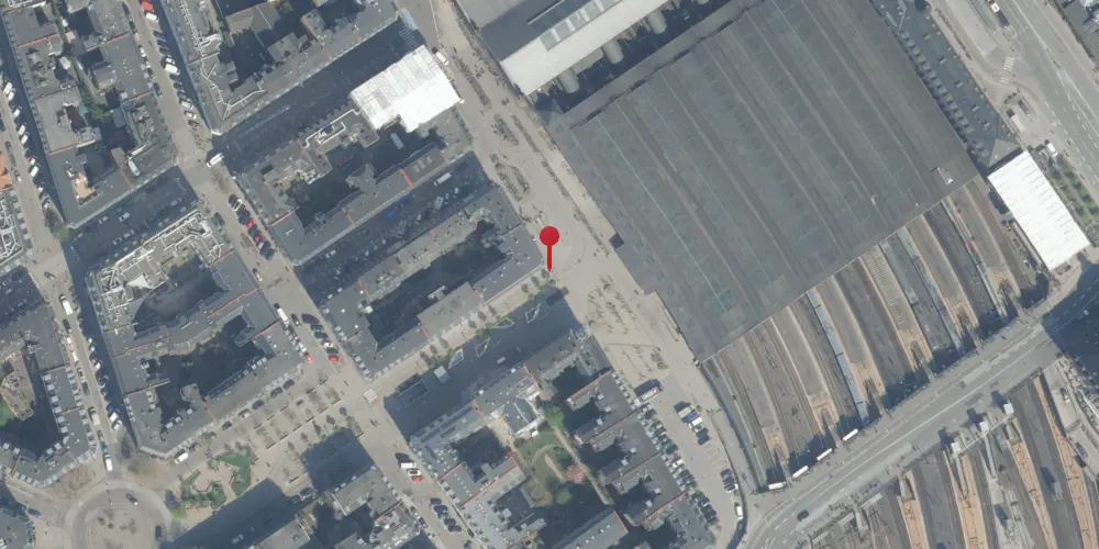 Historisk kort over København H Metrostation Historisk kort over København H Metrostation