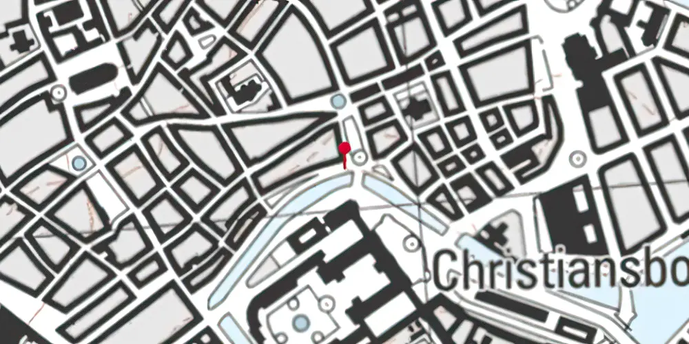 Historisk kort over Gammel Strand Metrostation Historisk kort over Gammel Strand Metrostation
