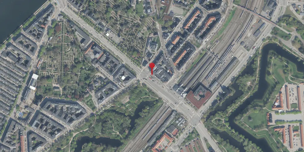 Historisk kort over Østerport Metrostation Historisk kort over Østerport Metrostation