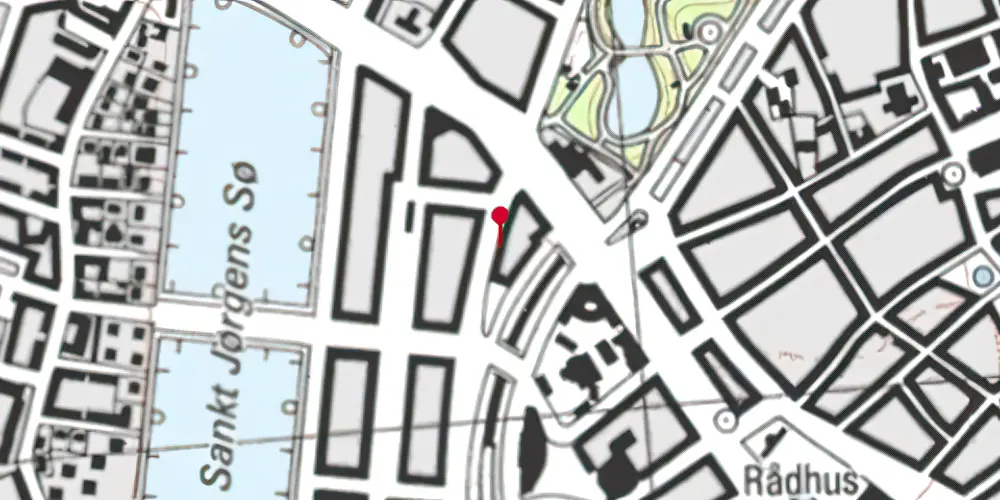 Historisk kort over Nord Banegården Historisk kort over Nord Banegården