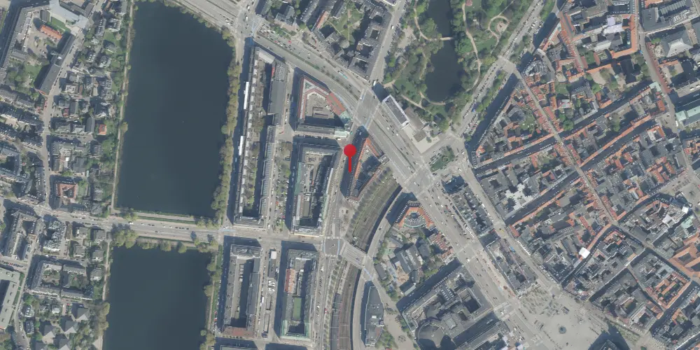 Historisk kort over Nord Banegården Historisk kort over Nord Banegården