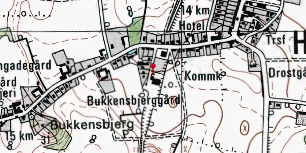 Historisk kort over Humble Station Historisk kort over Humble Station